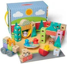 Blockables: Städtisches Baum-Bauspielzeug - Melissa & Doug Bild 2