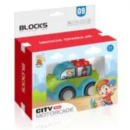 Blocks: Kleinauto-Bausatz in verschiedenen Varianten