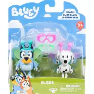 Bluey Außerirdische: Bluey und Chloe Figuren-Set