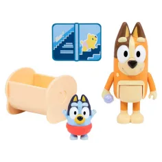 Bluey: Doppelte Charakterfigur-Packung - Baby Bluey und Chilli Bild 2
