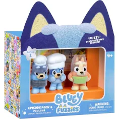 Bluey Fuzzies Episode 3-teiliges Set - Pavlova