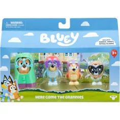 Bluey: Großmütter – 4-teiliges Spielset