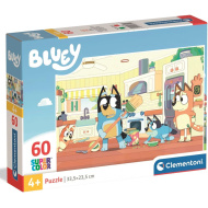 Bluey in der Küche, 60-teiliges Supercolor-Puzzle - Clementoni