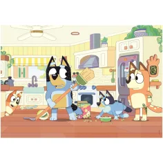 Bluey in der Küche, 60-teiliges Supercolor-Puzzle - Clementoni Bild 2