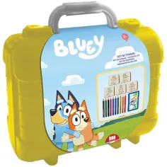 Bluey kreatives Stempelset im Koffer - Multiprint
