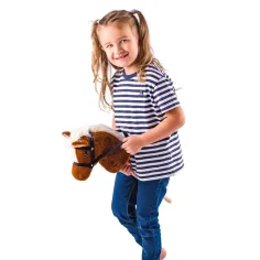 Bonnie, das Steckenpferd in dunkelbrauner Farbe - Woodyland Bild 3