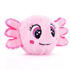 Bouncibles: Hüpfender Plüschball - Bubbles, der rosa Axolotl Bild 2