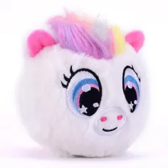 Bouncibles: Hüpfender Plüschball - Luma, das weiße Einhorn Bild 2