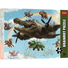 Brainrot: Bombardino Crocodilo 200-teiliges Puzzle - Trefl