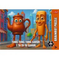 Brainrot: Tung Tung Tung Sahur I Ta Ta Ta Sahur 200-teiliges Puzzle