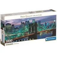 Brooklyn Brücke 1000-teilige Panorama-Puzzle 98x33cm - Clementoni