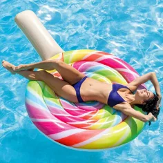 Bunte Lutscher aufblasbare Matratze 208x135cm - Intex Bild 3