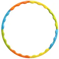 Bunter zerlegbarer Hula-Hoop-Reifen mit einem Durchmesser von 58 cm