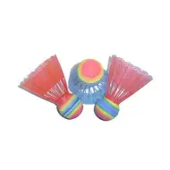 Buntes Federball-Set 3-teilig - Spartan