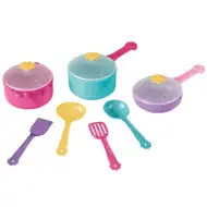 Buntes Küchenspielset 10-teilig - Wader