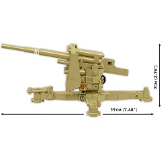 COBI: 8,8-cm-Flak 18 aus dem Zweiten Weltkrieg – Bausatz (3141) Bild 4