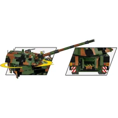 COBI: Armed Forces Panzerhaubitze 2000 Konstruktionsspielzeug (2628) Bild 6