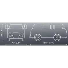COBI: Barkas B1000 Kleinbus Bausatz (24600) Bild 4