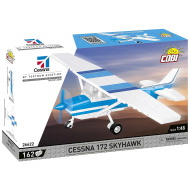 COBI: Cessna 172 Skyhawk weiß-blau Bausatz (26622)