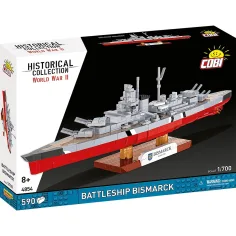 COBI: Schlachtschiff Bismarck aus dem Zweiten Weltkrieg – Bauset (4854)