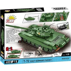 COBI: Streitkräfte T-72 (Ostdeutschland/Sowjetunion) Panzer-Bausatz (2625) Bild 10