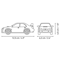 COBI: Subaru Impreza WRC 2004 Auto-Bauset (24652) Bild 4
