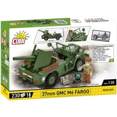 COBI: Zweiter Weltkrieg 37 mm GMC M6 Fargo Bauset (3116) Bild 6