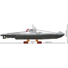 COBI: Zweiter Weltkrieg U-Boot U-52 (Typ VIIB) Schiffsbausatz (4852) Bild 5