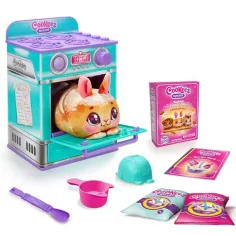COOKEEZ Makery: Türkises Ofen-Spielset mit Überraschungs-Plüschtier Bild 3