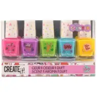 Canenco: Create It! Duftender Nagellack 5er-Set