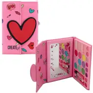 Canenco: Create It! Make-Up Schminkset im Tagebuch mit Spiegel und Magnetverschluss