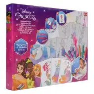 Canenco: Disney Prinzessinnen Malbuch mit Sprühstiften