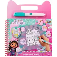 Canenco: Gabis Puppenhaus - Malbuch mit Wasserfarben