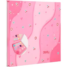 Canenco: Create it! Rosa Lidschattenpalette mit Kirschmotiv Bild 3
