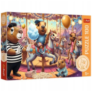 Capybaras Urlaub – 100-teiliges Puzzle – Trefl
