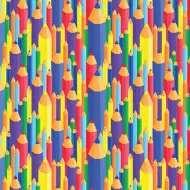 Cardex: Buntstifte Geschenkpapier 100x70 cm