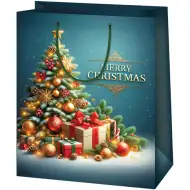 Cardex: Weihnachtlicher Glanz Geschenktasche in Übergröße 33x15x44cm