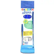 Carioca: Sfera blaue Kugelschreiber 4er-Set
