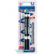 Carioca Whiteboard-Marker, schwarz, 2 Stück