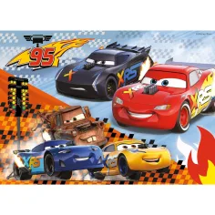 Cars 2-in-1 2x24-teiliges Maxi-Puzzle- und Ausmalset – Lisciani Bild 2