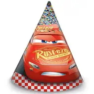 Cars 3 Papier-Partyhüte 6er-Set