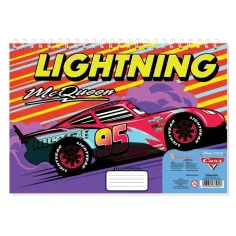 Cars 3 Spiralblock, 30 Blätter, A4 Skizzenbuch in verschiedenen Ausführungen Bild 2