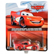 Cars: Lightning McQueen Auspuff Charakter Spielzeugauto 1/55 - Mattel