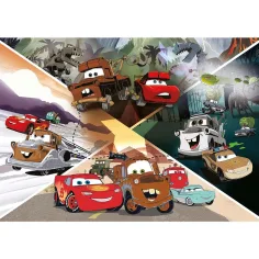 Cars auf der Straße 104-teiliges Maxi Supercolor Puzzle - Clementoni Bild 2