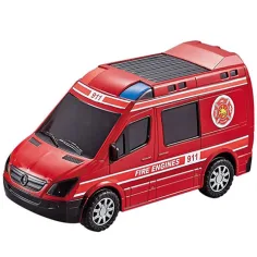 City Rescue Feuerwehr-Kleinbus mit Licht und Sound Bild 2