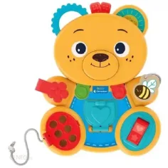 Clementoni Baby: Baby Bär Montessori Beschäftigungsspielzeug Bild 2