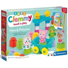 Clemmy: Helden und Prinzessinnen weiches Würfelset - Clementoni Bild 2