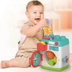 Clemmy: Sensorische Waschmaschine mit weichen Bausteinen – Clementoni Bild 3
