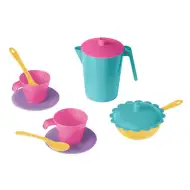 Coffe Time rosa Kaffeeset mit 2 Tassen - Wader