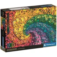 Colorboom Kollektion: Blumenwirbel 1000-teiliges Puzzle - Clementoni